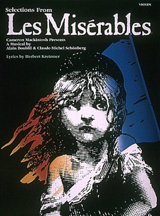 Les Miserables Violin Sheet Music by Hal Leonard, 13 Songs, 16 Pages