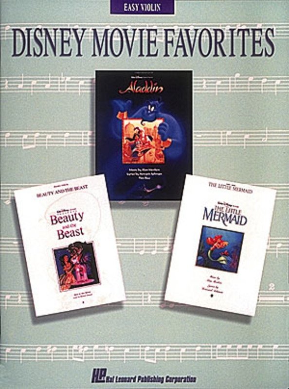 Disney Movie Favorites Easy Violin (Hal Leonard)