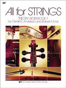 All for Strings Theory Workbook 1 for Violin