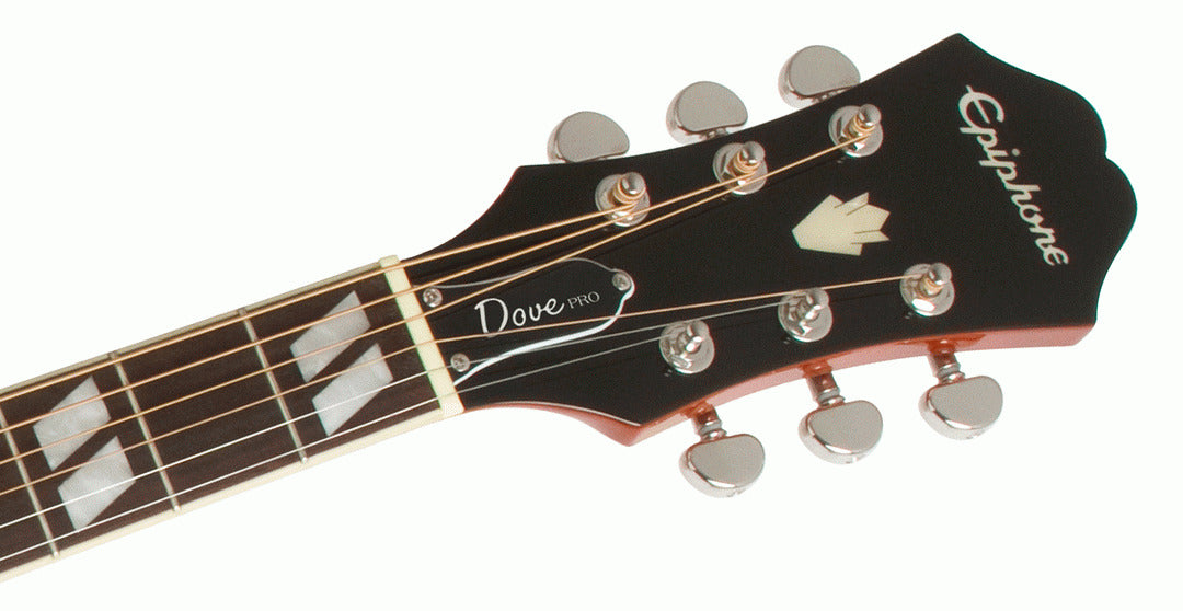Epiphone Dove Pro Acoustic Vintage Sunburst — view 2