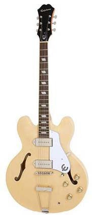 Epiphone Casino Hollowbody Electric Guitar Natual