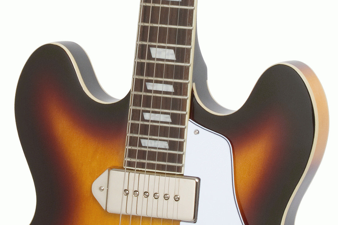 Epiphone Casino Hollowbody Electric Guitar Vintage Sunburst — view 3