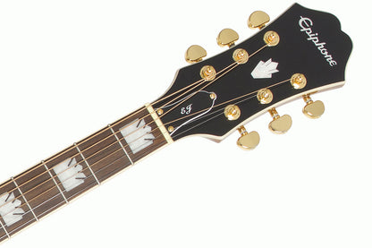 EPIPHONE EJ200SCE Studio Jumbo Acoustic Guitar Natural — view 4