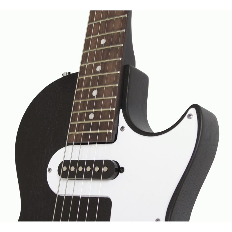 Epiphone Les Paul Melody Maker E1 Ebony 2-Pickup Guitar — view 3