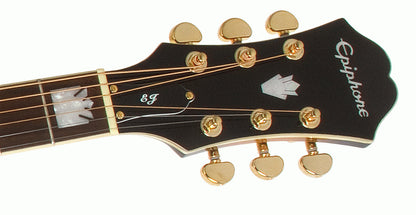 EPIPHONE EJ200SCE Studio Jumbo Acoustic Guitar Vintage Sunburst — view 4