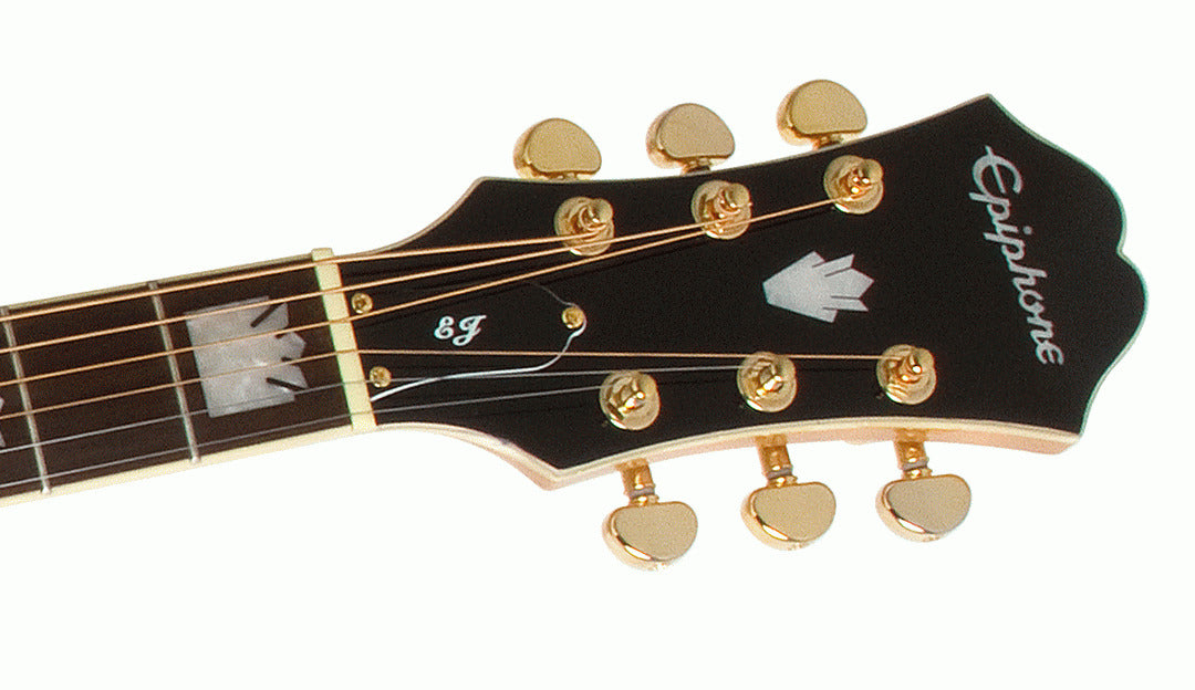EPIPHONE EJ200SCE BK Jumbo Acoustic Guitar — view 4