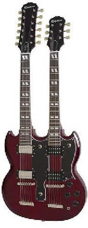 Epiphone LTD Ed G1275 Double Neck Ch (Sell W/Case)