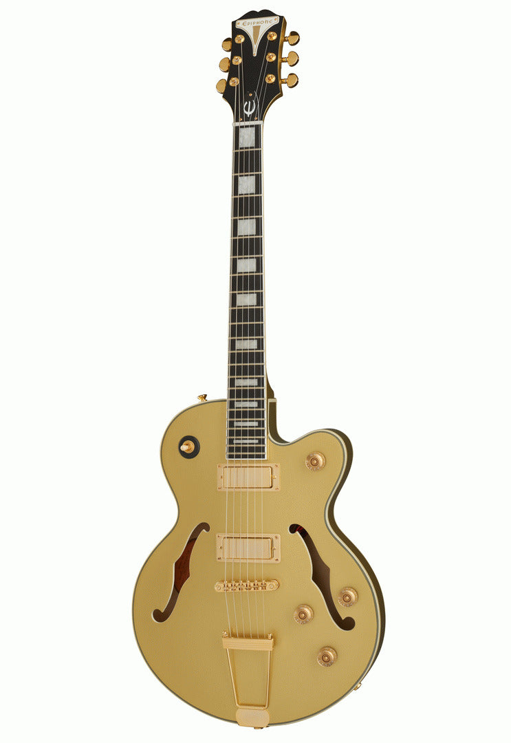 Epiphone Uptown Kat Es Topaz Gold Metallic