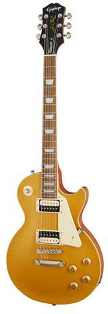 Epiphone Les Paul Classic Worn Metallic Gold
