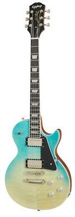 Epiphone Les Paul Modern Figured Carib Blue Fade