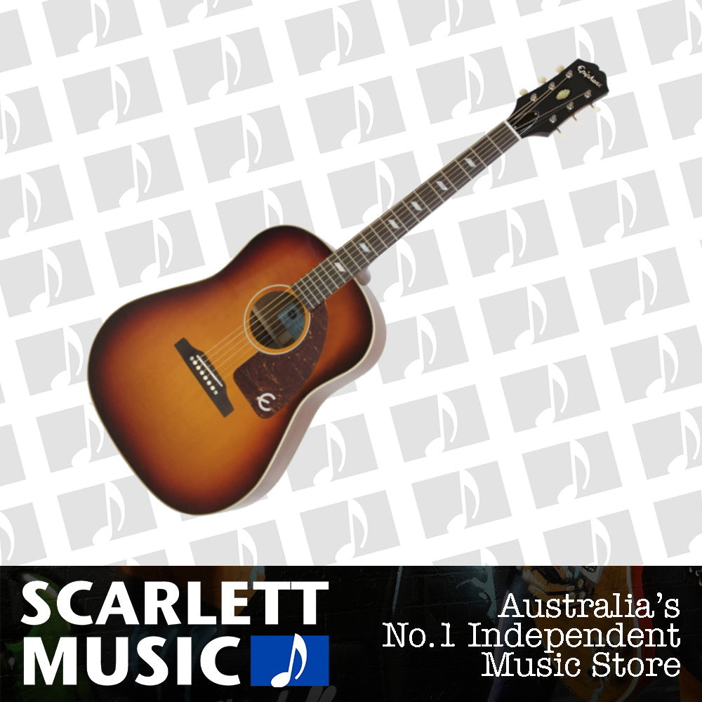 Epiphone Texan USA Collection Acoustic Guitar Vintage Sunburst — view 2