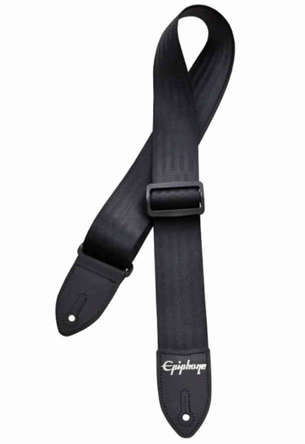 Epiphone Seatbelt Guitar Strap Black - AEST-SBLK