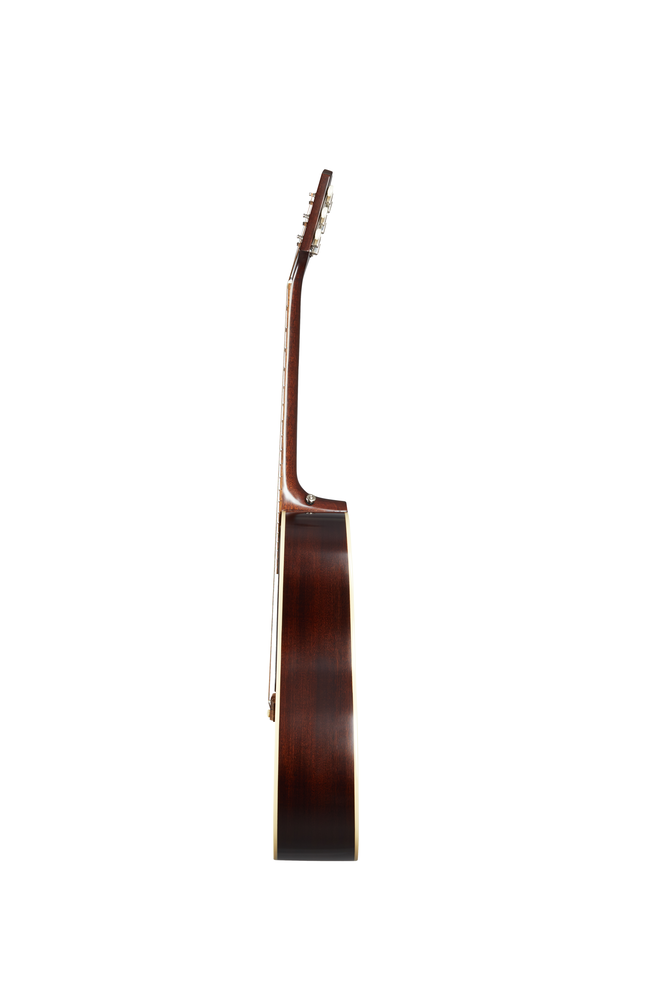 Epiphone J-45 Acoustic Guitar w/ Pickup (Aged Vintage Sunburst Gloss) — view 4
