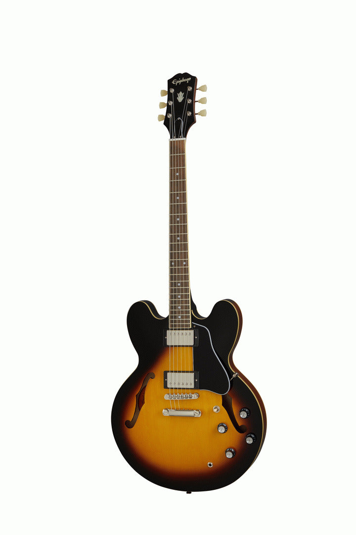 Epiphone ES-335 Electric Guitar Semi-Hollow Vintage Sunburst - EIES335VSNH1