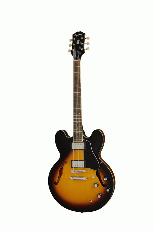 Epiphone ES-335 Electric Guitar Semi-Hollow Vintage Sunburst - EIES335VSNH1