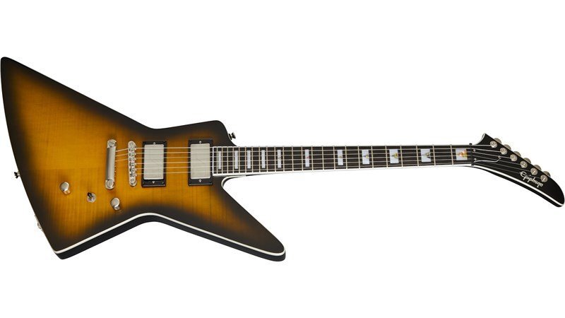 Epiphone Prophecy Extura Electric Guitar Yellow Tiger Aged Gloss