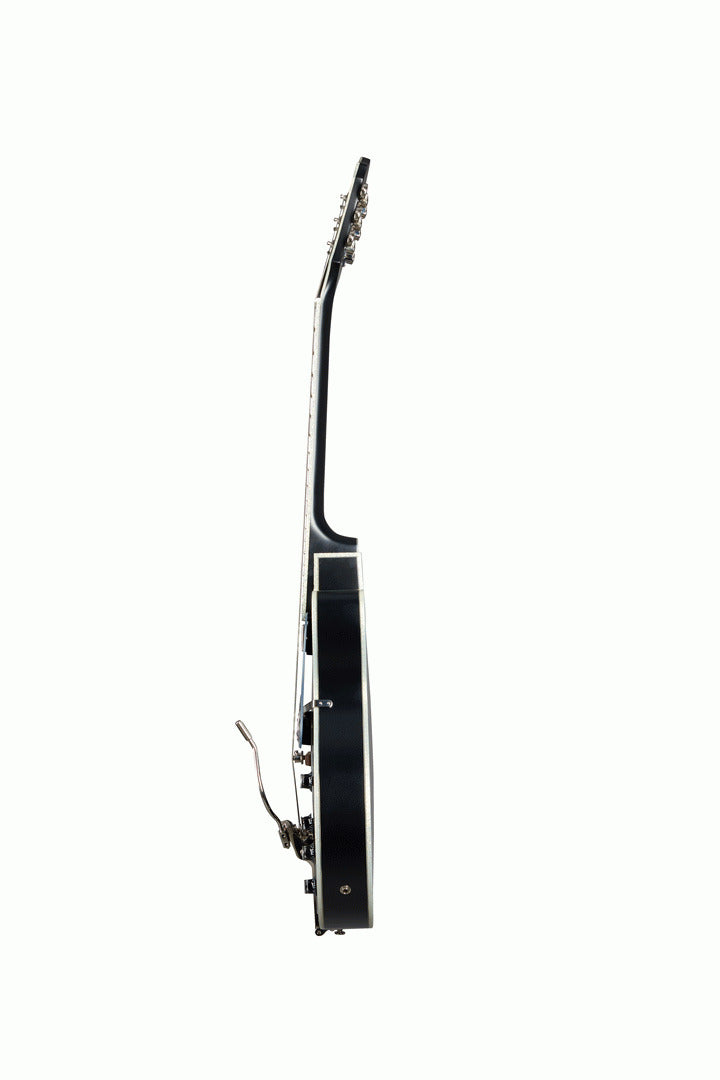 Epiphone Emperor Swingster Electric Guitar Black Aged Gloss - ETS2BAGNB1 — view 3