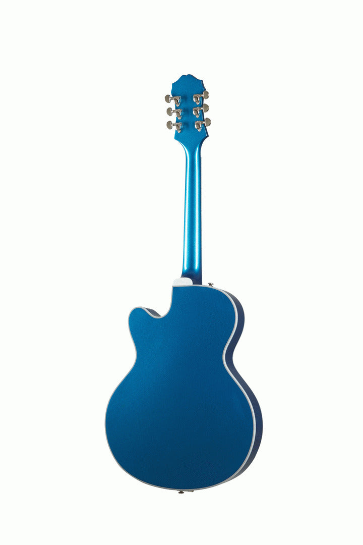 Epiphone Emperor Swingster Electric Guitar Delta Blue Metallic - ETS2DBMNB1 — view 2