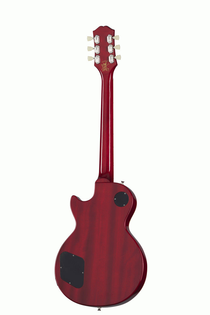 Epiphone Slash Signature Les Paul Standard LP Electric Guitar Vermillion Burst w/ Hardcase — view 2