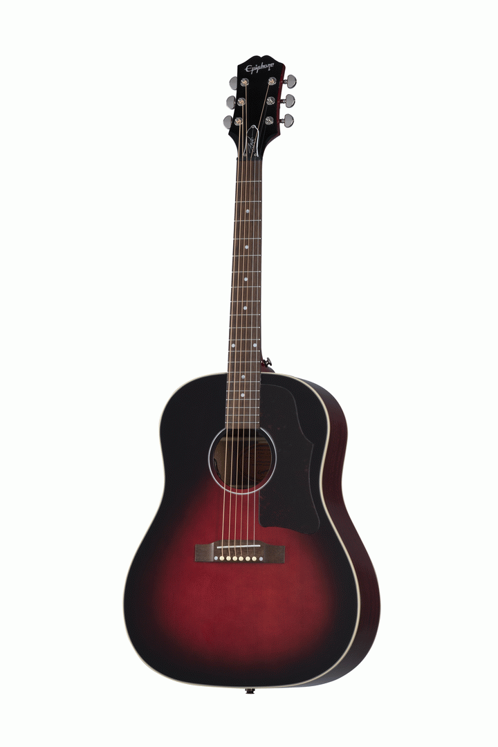 Epiphone Slash Signature J45 Acoustic Guitar Vermillion Burst w/ Hardcase