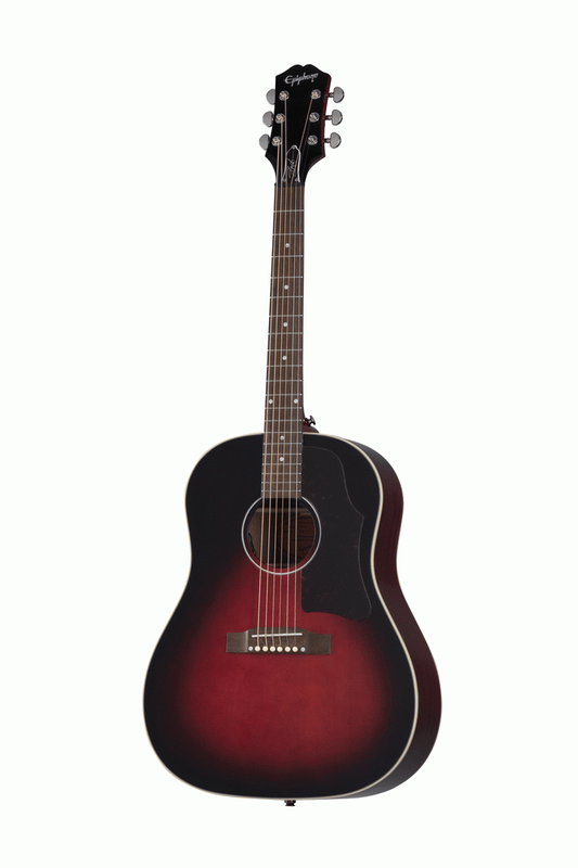 Epiphone Slash Signature J45 Acoustic Guitar Vermillion Burst w/ Hardcase