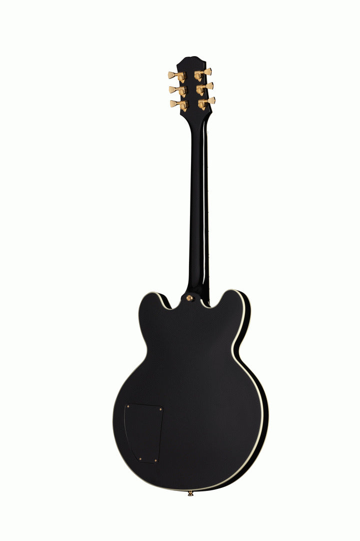 Epiphone B.B. King Lucille ES-335 Electric Guitar Ebony w/ Epilite Case — view 2