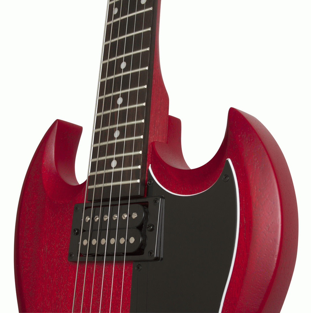 Epiphone SG Special Satin E1 Electric Guitar Worn Cherry — view 3