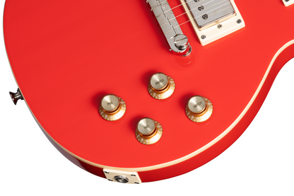 Epiphone Power Players Les Paul LP Electric Guitar 3/4 Size Lava Red — view 3