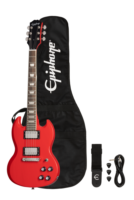 Epiphone Power Players SG Electric Guitar 3/4 Size Lava Red