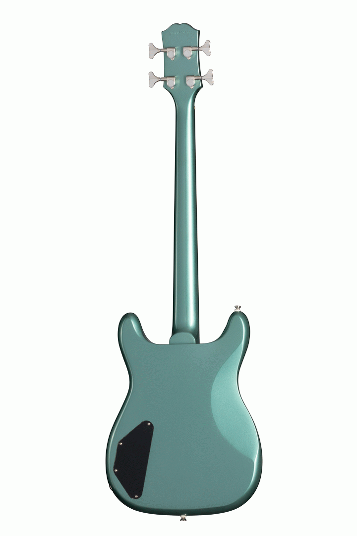 Epiphone Newport Bass Guitar Pacific Blue - EONB4PANH1 — view 3