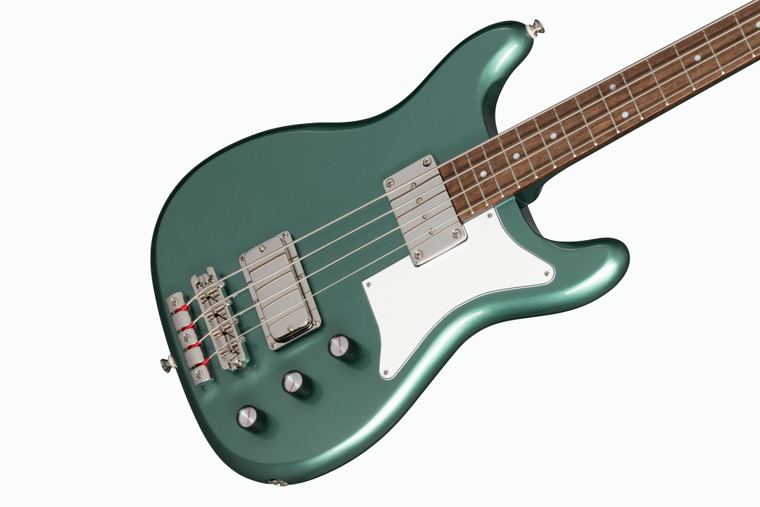 Epiphone Newport Bass Guitar Pacific Blue - EONB4PANH1 — view 6