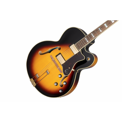 Epiphone Broadway Hollowbody Jazz Guitar - Vintage Sunburst — view 2