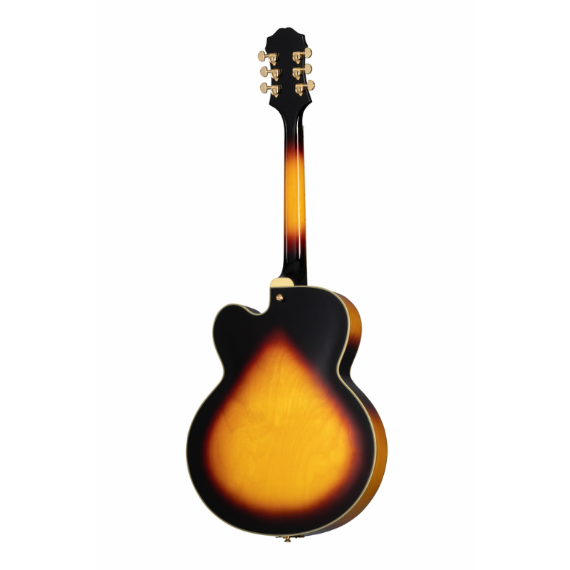 Epiphone Broadway Hollowbody Jazz Guitar - Vintage Sunburst — view 4