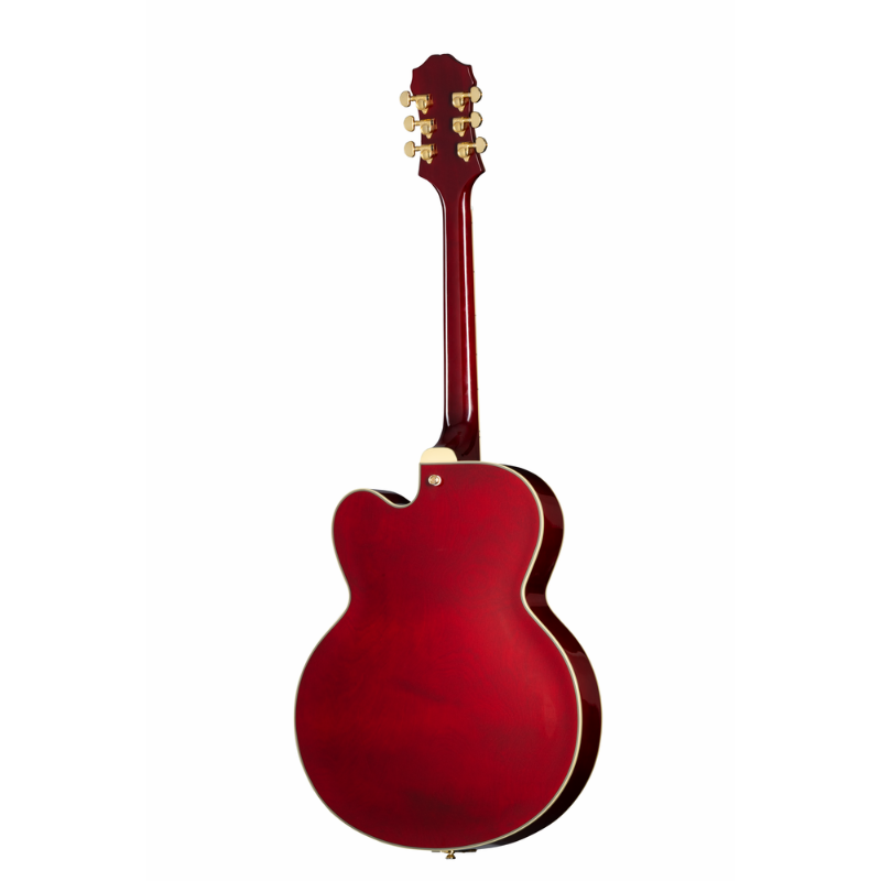 Epiphone Broadway Hollowbody Jazz Guitar - Wine Red — view 5