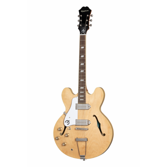 Epiphone Casino Natural Left-Handed Archtop Guitar