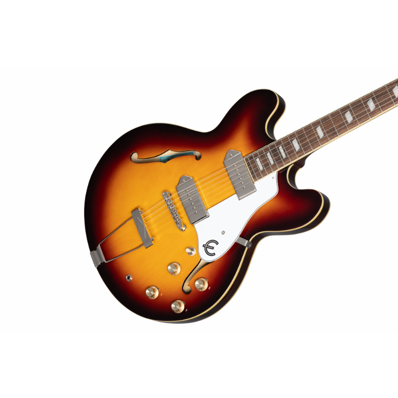 Epiphone Casino Vintage Sunburst Archtop Guitar — view 2