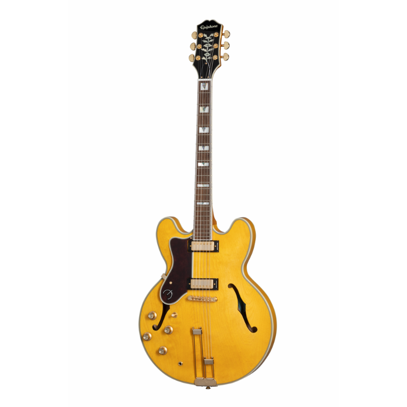Epiphone Sheraton Frequensator Guitar Natural Left-Handed