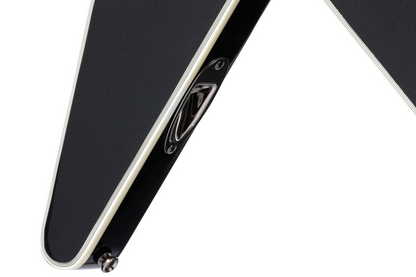 Epiphone Dave Mustaine Flying V Custom Black Met Electric Guitar — view 4