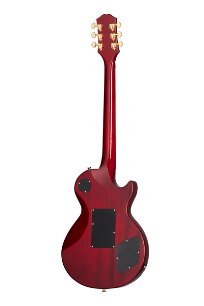 Epiphone Alex Lifeson Les Paul Custom Axcess Quilt Ruby Electric Guitar — view 4