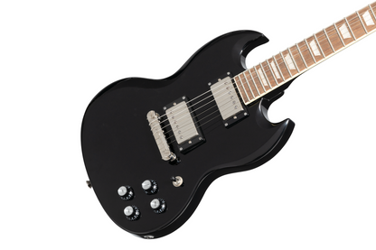 The Epiphone Power Players SG Pack Dark Matter Ebony — view 2