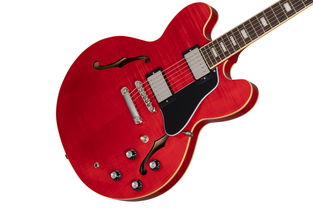 Epiphone Marty Schwartz ES335 In Case 60's Cherry Electric Guitar — view 2