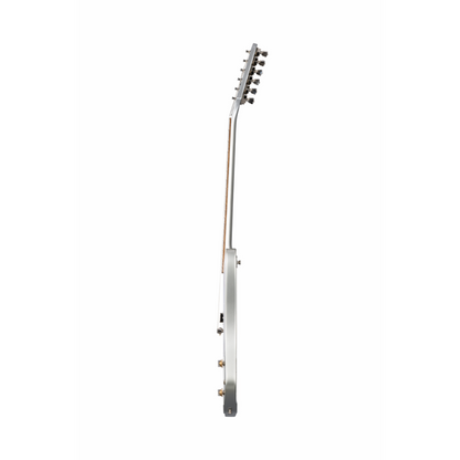 Epiphone 1963 Firebird I Electric Guitar with Case Silver Mist — view 6