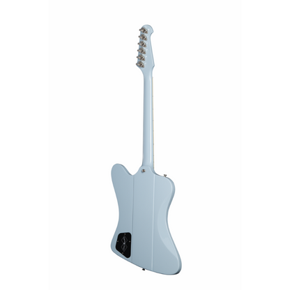 Epiphone 1963 Firebird V Maestro Guitar with Case Frost Blue — view 4