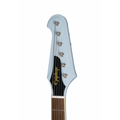 Epiphone 1963 Firebird V Maestro Guitar with Case Frost Blue — view 5
