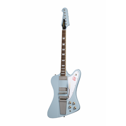 Epiphone 1963 Firebird V Maestro Guitar with Case Frost Blue