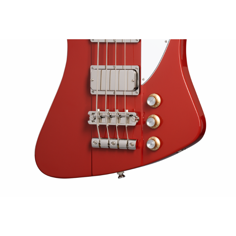 Epiphone Thunderbird '64 Electric Bass in Gig Bag Ember Red — view 3