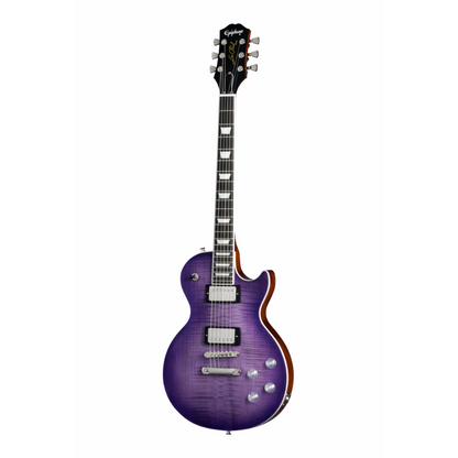 Epiphone Les Paul Modern Figured Electric Guitar in Gig Bag - Purple Burst