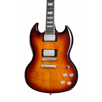 Epiphone SG Modern Figured Electric Guitar with Gig Bag - Mojave Burst — view 2