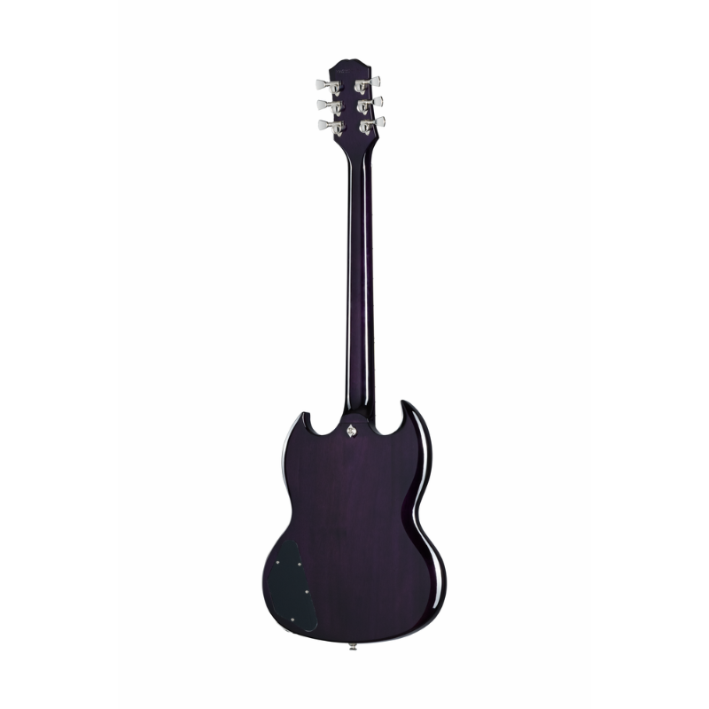 Epiphone SG Modern Figured Electric Guitar with Gig Bag - Purple Burst — view 4