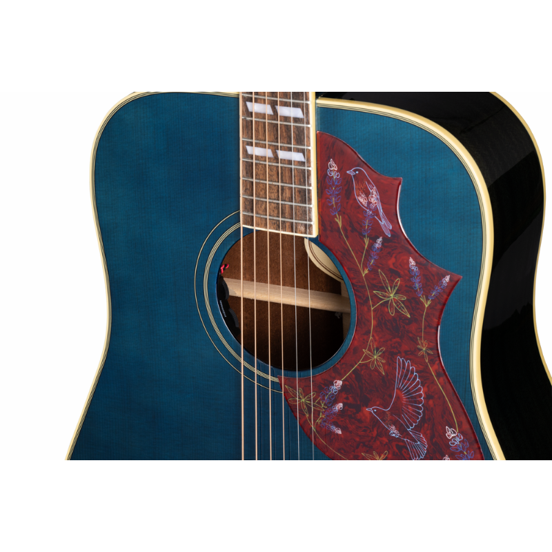 Epiphone Miranda Lambert Bluebird Guitar with Bluebonnet Case — view 3